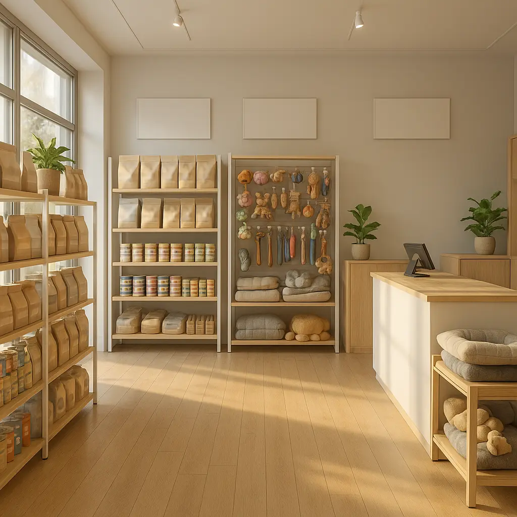 Heller Pet Shop Innenraum